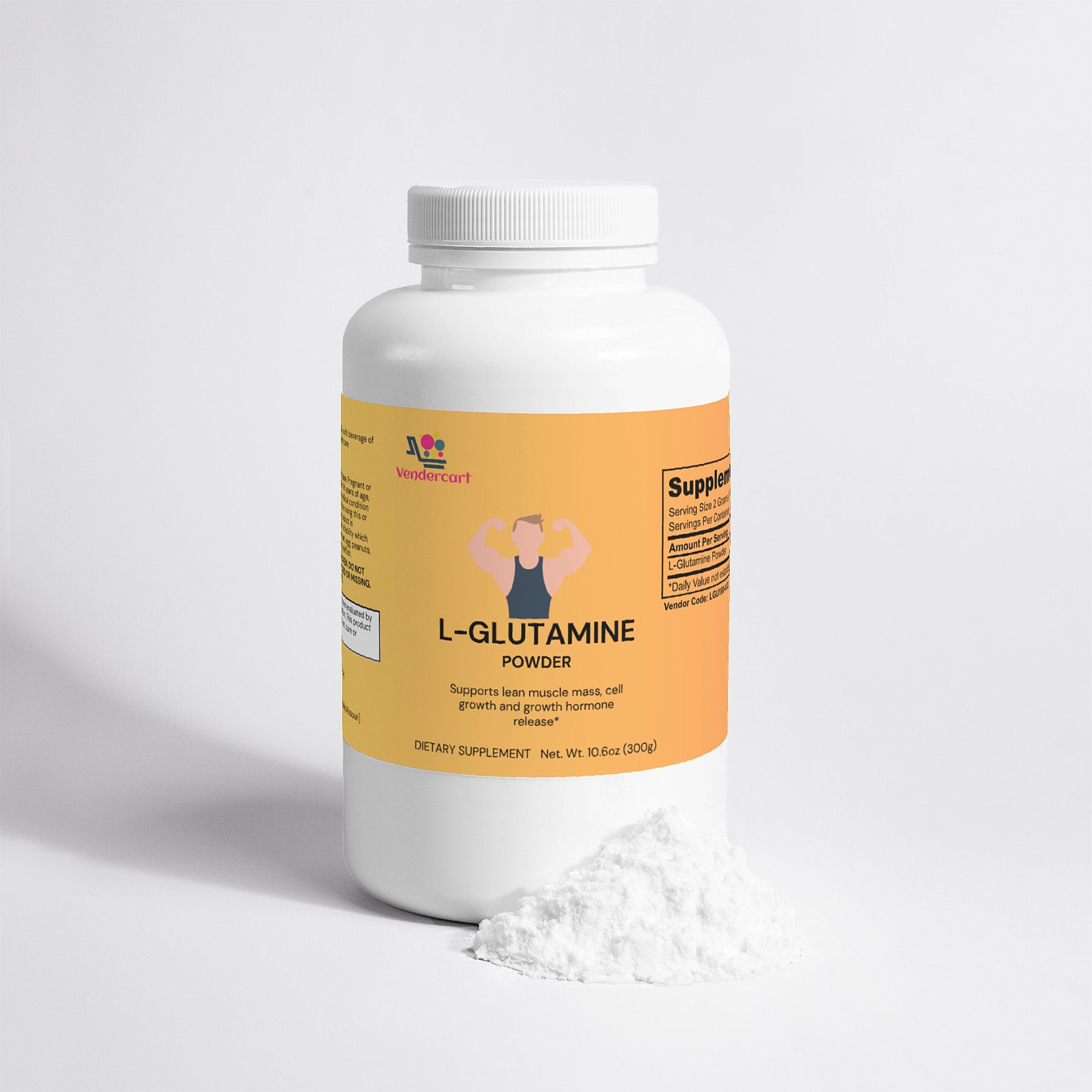 GetActive Pure L-Glutamine Powder | Muscle Recovery & Gut Health Support