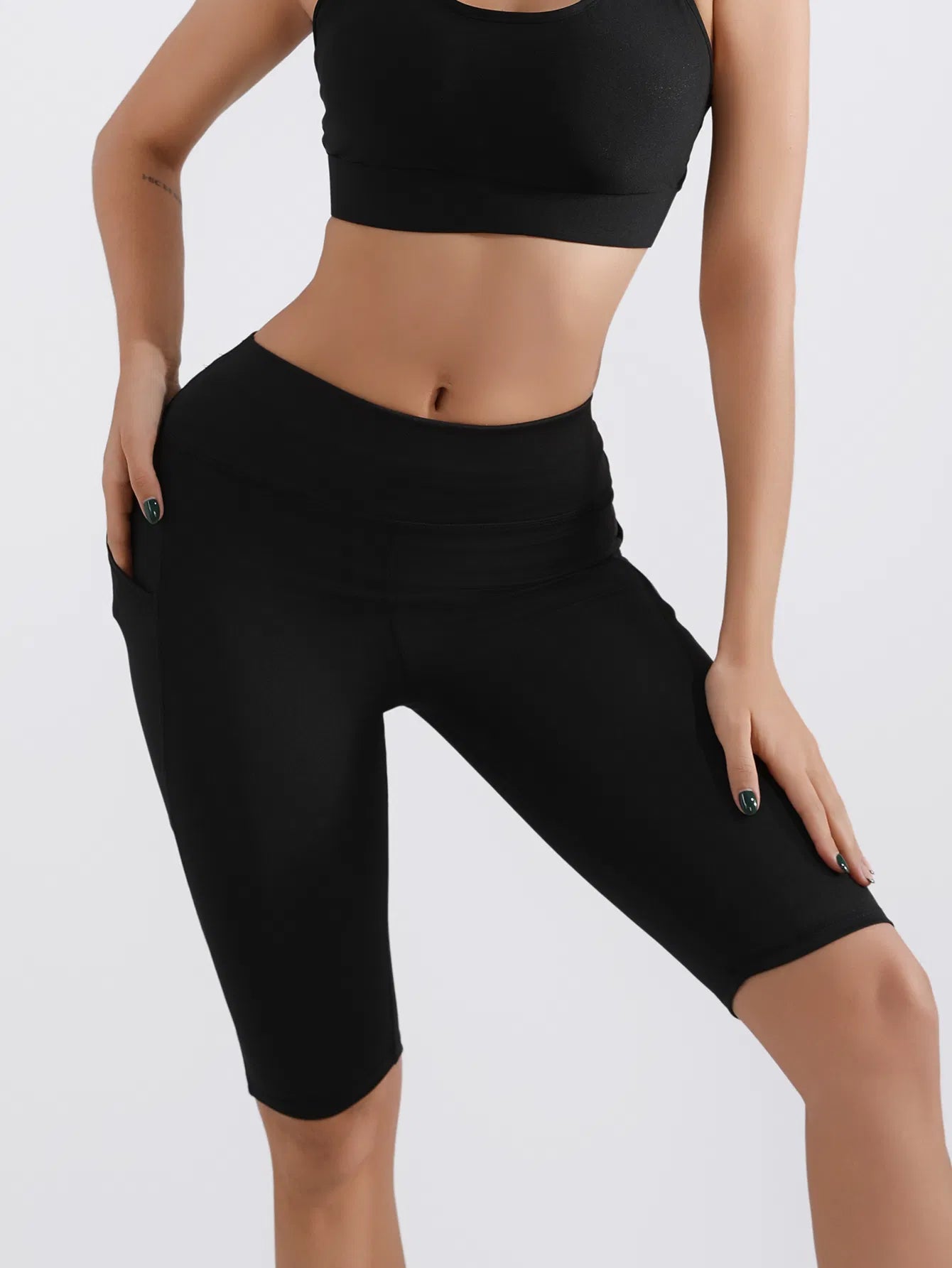 GetActive 5-inch High-Waist Seamless Biker Shorts | Butt-Lifting Quick-Dry Workout Shorts for Women