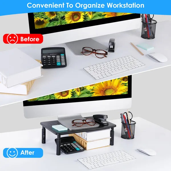 DeskRise™ Adjustable Monitor Stand
