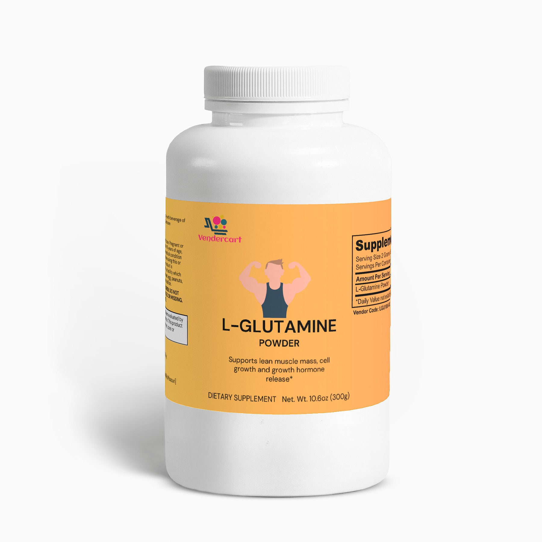 GetActive Pure L-Glutamine Powder | Muscle Recovery & Gut Health Support