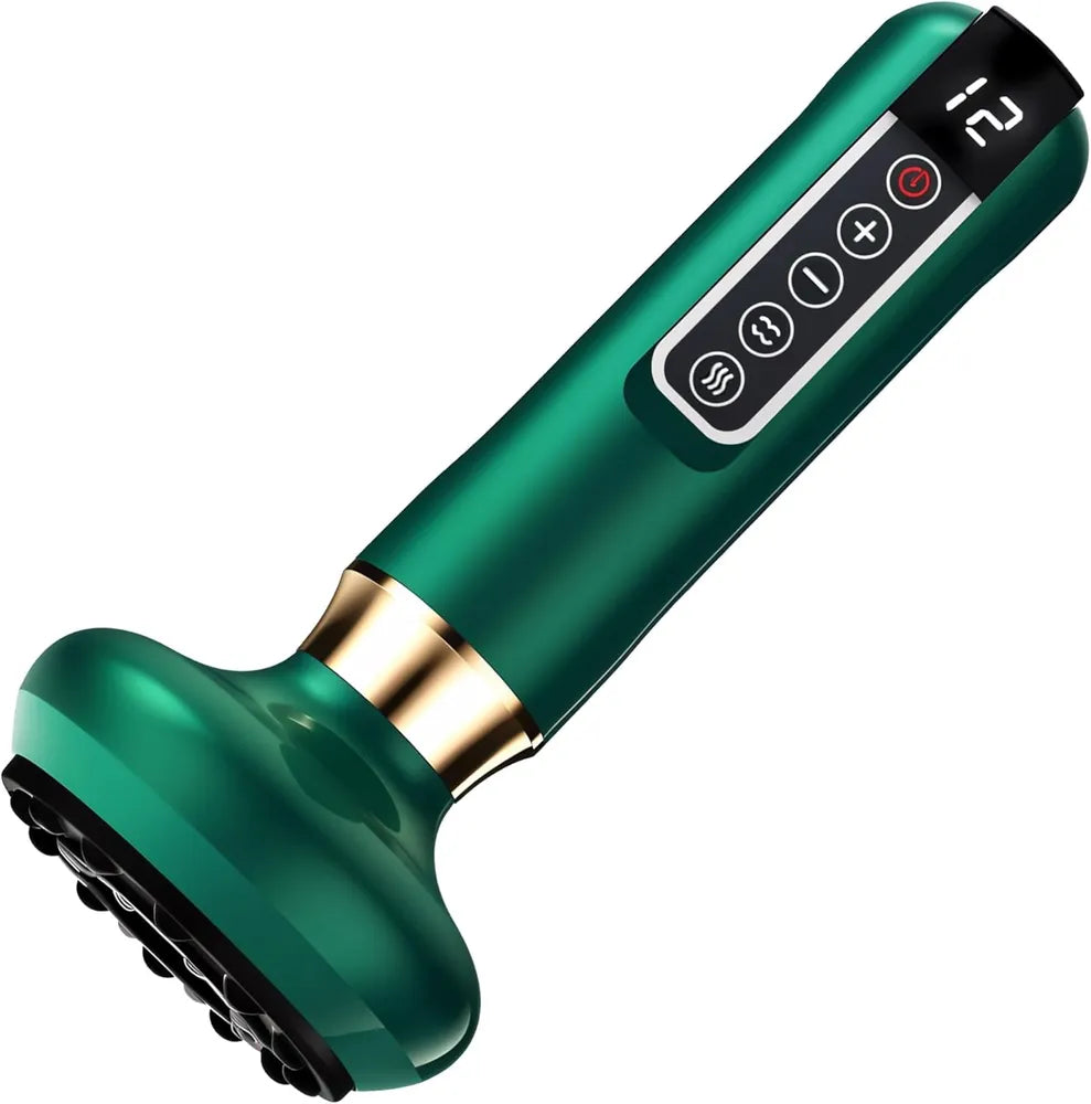 GetActive 12-Level Electric Vacuum Cupping Massager | Gua Sha Body Scraping Tool | Rechargeable & Cordless