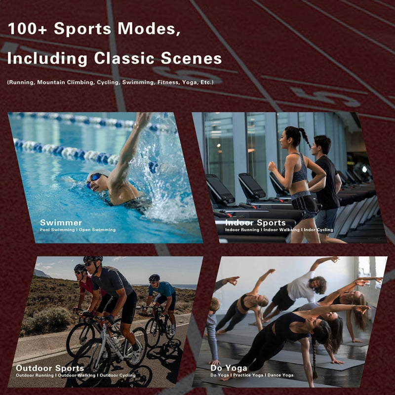 GetActive SENBONO V19 Smartwatch | Bluetooth Calling, Heart Rate & Waterproof Sport Watch