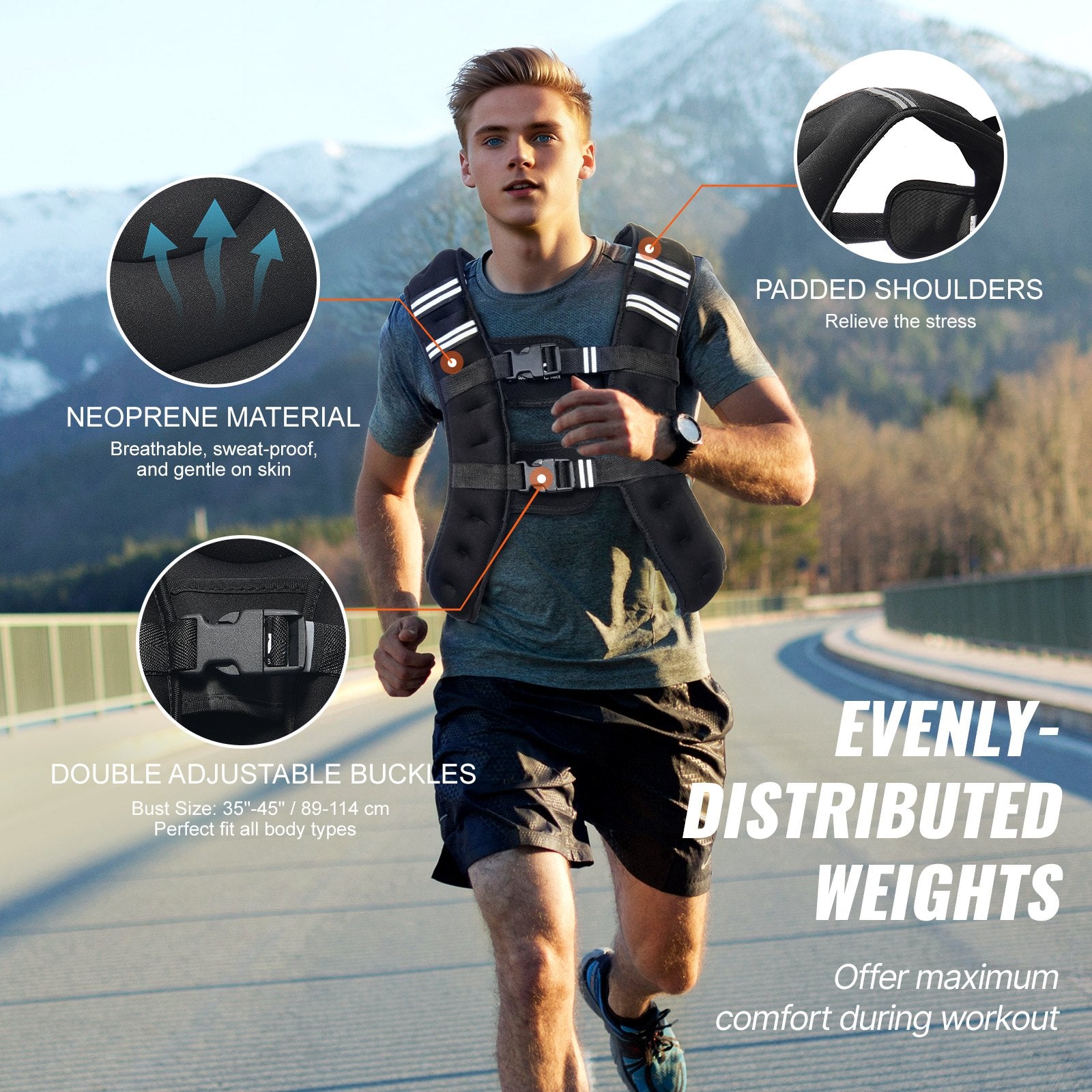 LoadPro™ 16 LB Weighted Vest