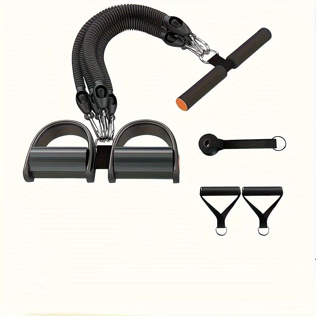 CoreFlex Resistance Trainer - Foot Pedal Sit-Up Resistance Bands