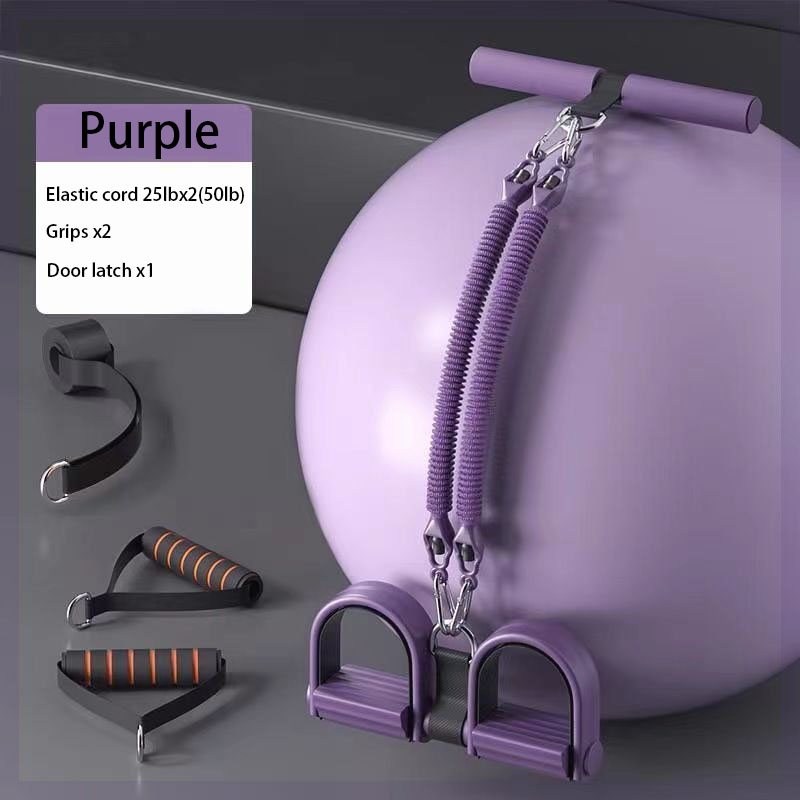 CoreFlex Resistance Trainer - Foot Pedal Sit-Up Resistance Bands