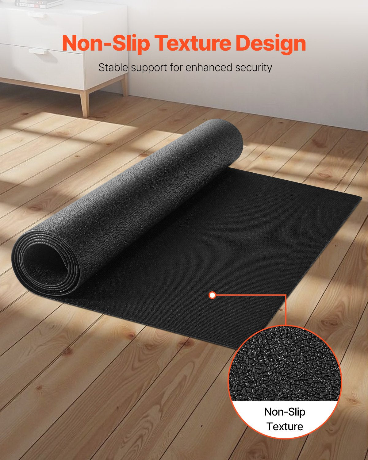 Premium Equipment Mat - Heavy-Duty Floor Protector for Home Gym