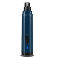 Blue and black rechargeable dog nail grinder front view with sanding head