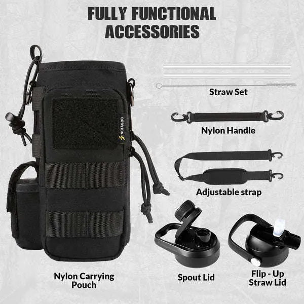 TacticalFlow™ 32oz Water Bottle