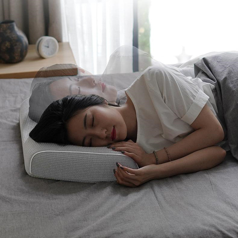 Sleep-Aligned Memory Foam Pillow