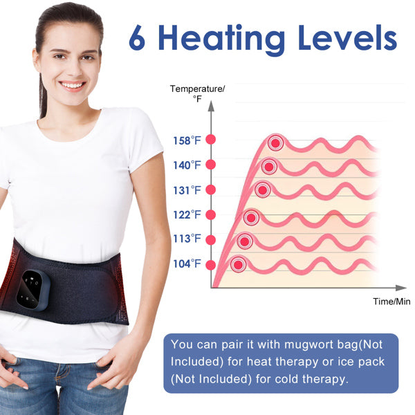 Cordless Back Massager with Heat