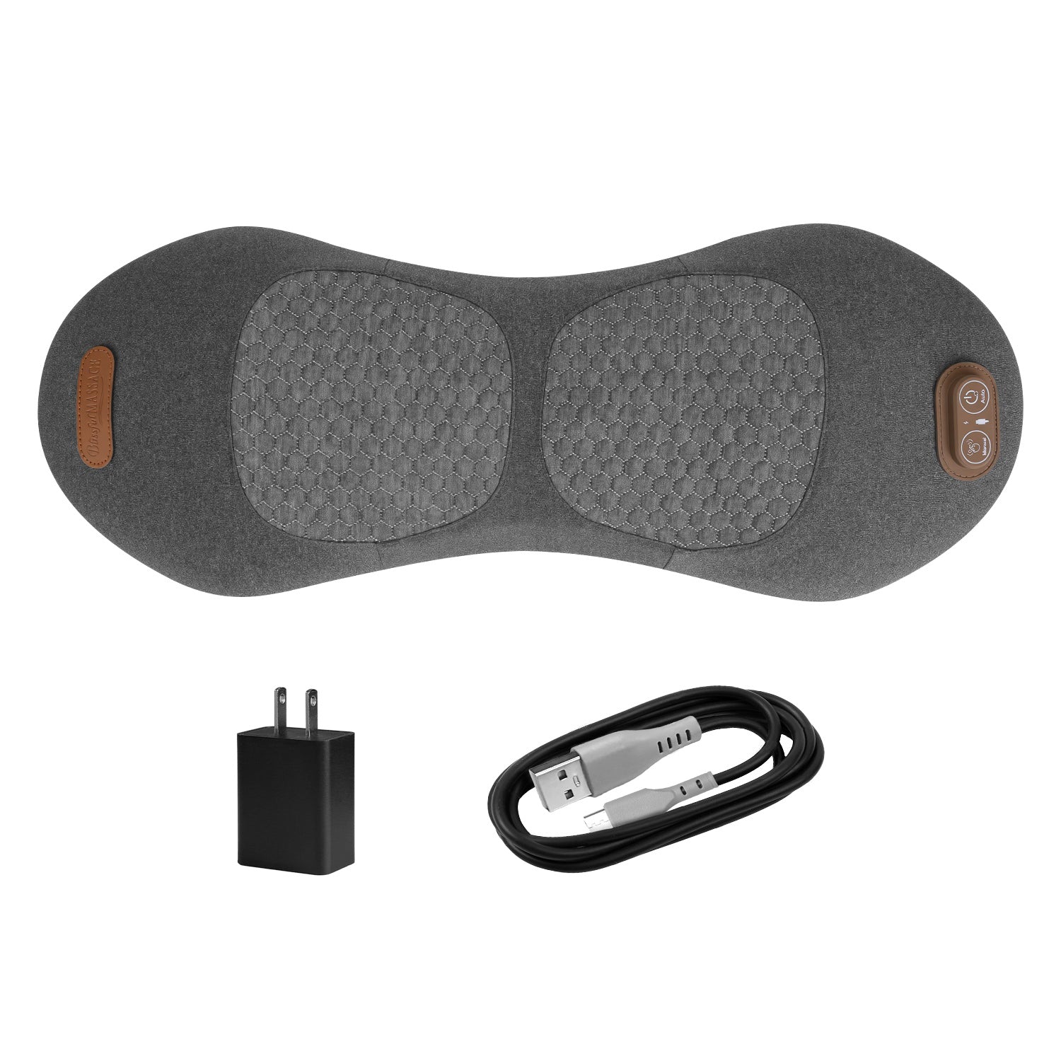 GetActive 3-in-1 Lumbar Support Massager Pro | Heat, Vibration & Airbag Lumbar Comfort