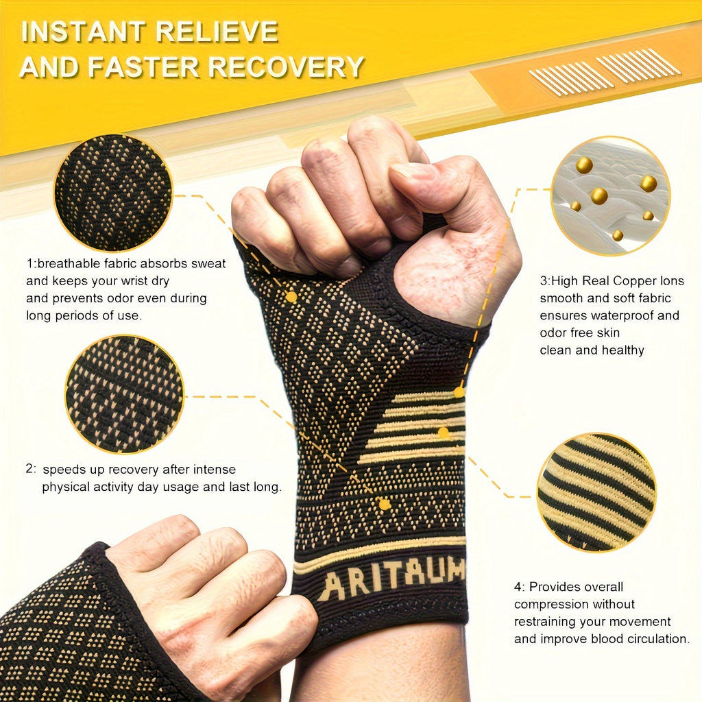 CopperFlex™ Wrist Compression Sleeves