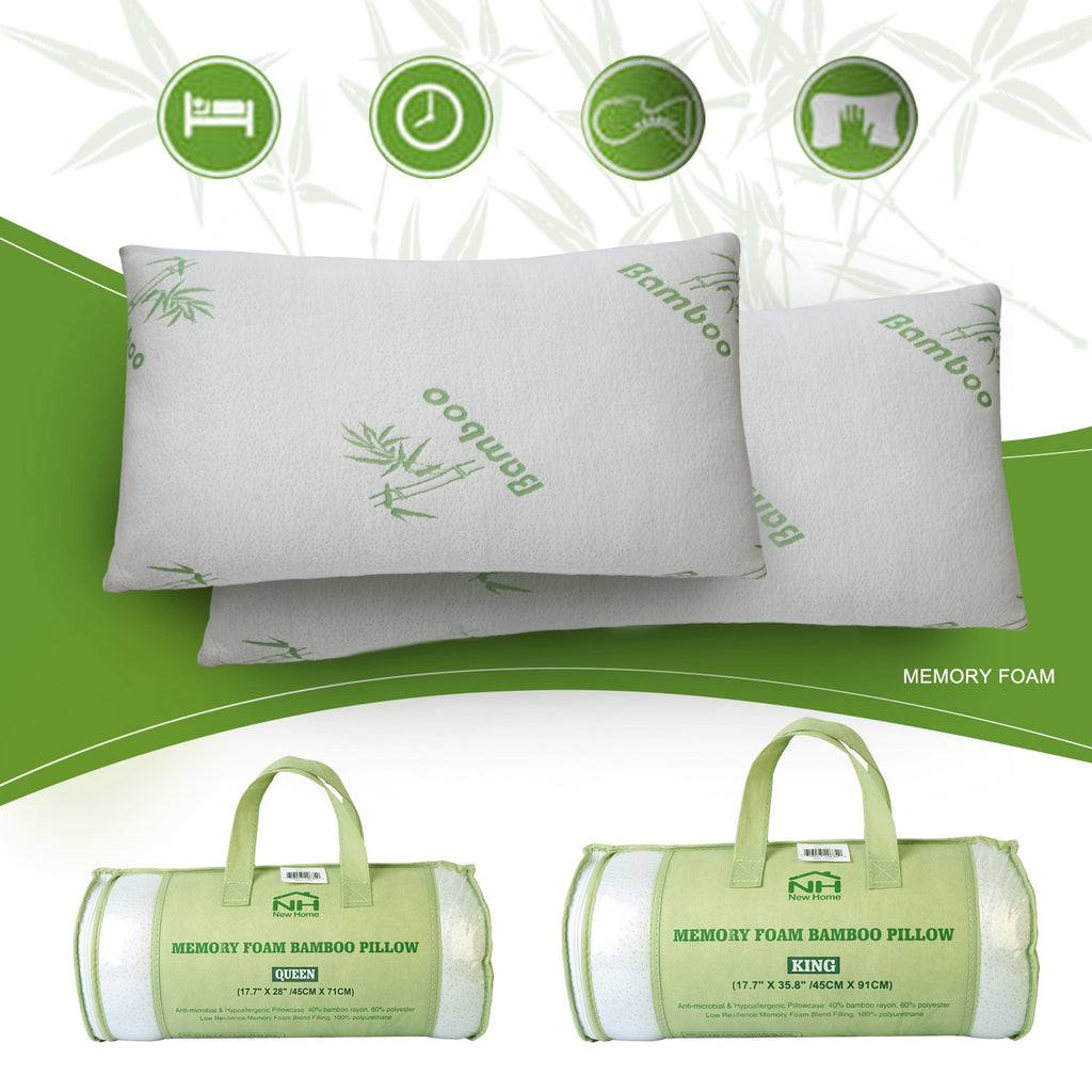 CloudRest™ Bamboo Memory Foam Pillow