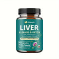 Liver cleanse & detox supplement bottle with Milk Thistle extract 300mg, 45 DaySupply