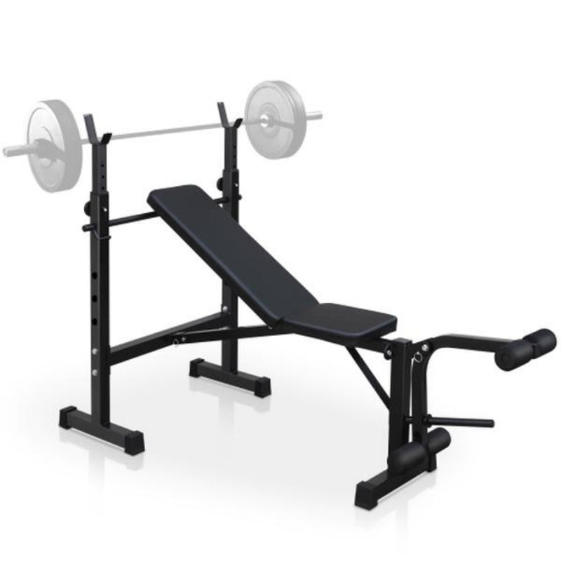GetActive Olympic Weight Bench & Squat Rack | Full Body Home Gym Station