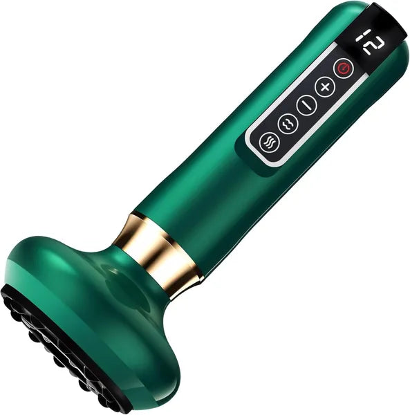 GetActive 12-Level Electric Vacuum Cupping Massager | Gua Sha Body Scraping Tool | Rechargeable & Cordless