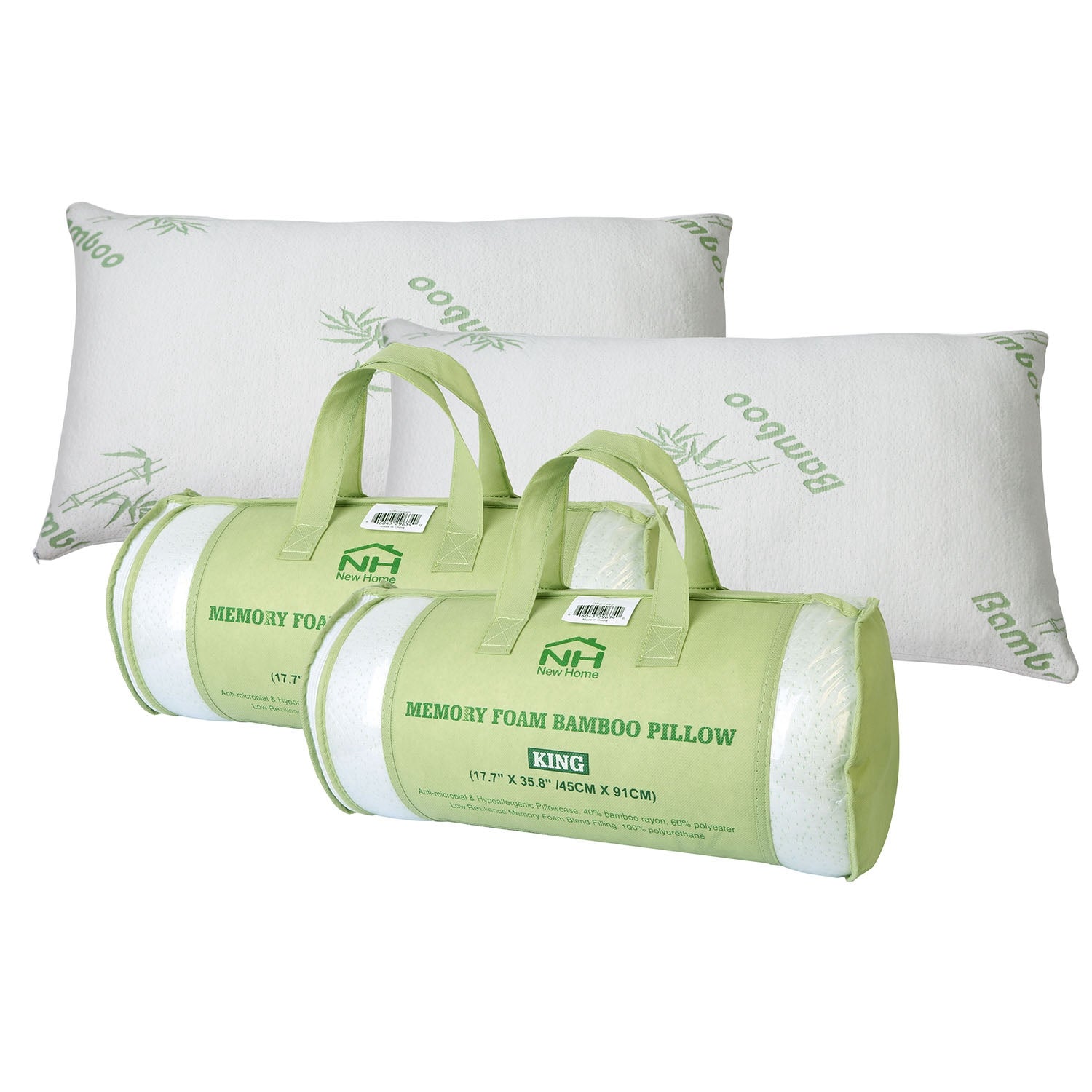 CloudRest™ Bamboo Memory Foam Pillow