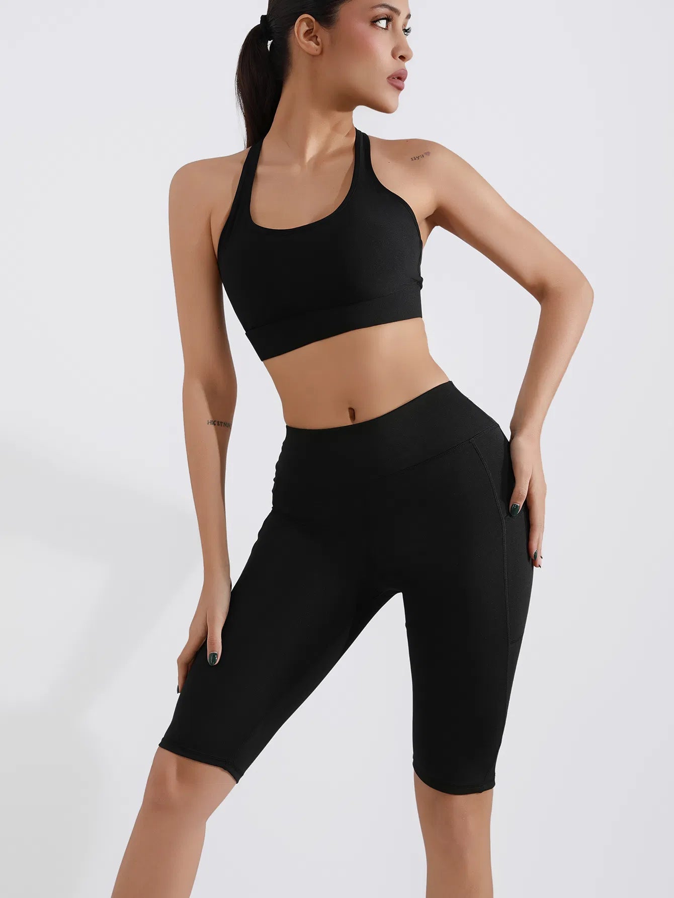 GetActive 5-inch High-Waist Seamless Biker Shorts | Butt-Lifting Quick-Dry Workout Shorts for Women