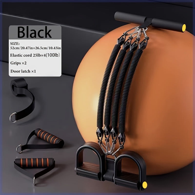 CoreFlex Resistance Trainer - Foot Pedal Sit-Up Resistance Bands