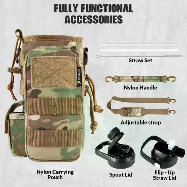 TacticalFlow™ 32oz Water Bottle