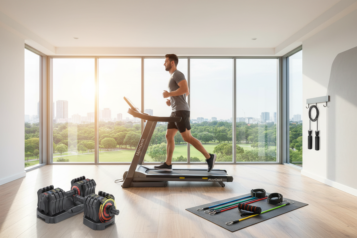 GetActive Ultimate Home Fitness Bundle - Complete with Dumbbells